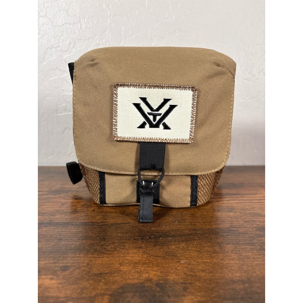 Vortex GlassPak Binocular Harness Case Tan Black Tactical Hunting Optics Pouch